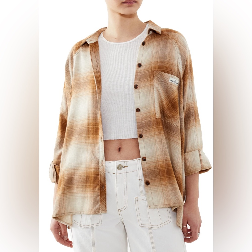 BDG Urban Outfitters Oversized Plaid Shirt